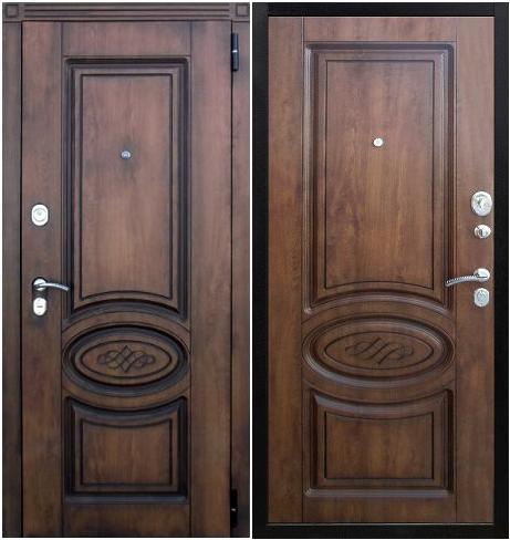 Металлическая дверь Орион с покрытием винорит