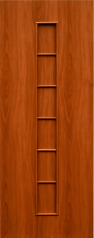 Ламинированная дверь 4Г2 ЛЦ миланский орех