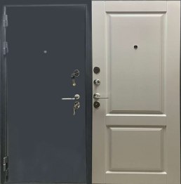 Дверь MASS 90 дуб серый матовый