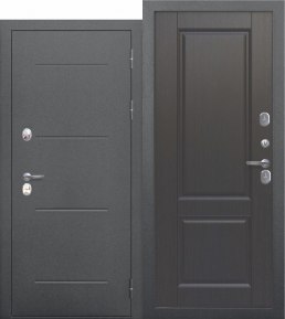 Дверь ISOTERMA 11см (серебро) кипарис тёмный