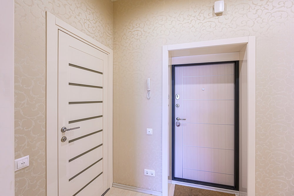 Входные двери с двумя противосъемными штырями Входные двери с двумя противосъемными штырями